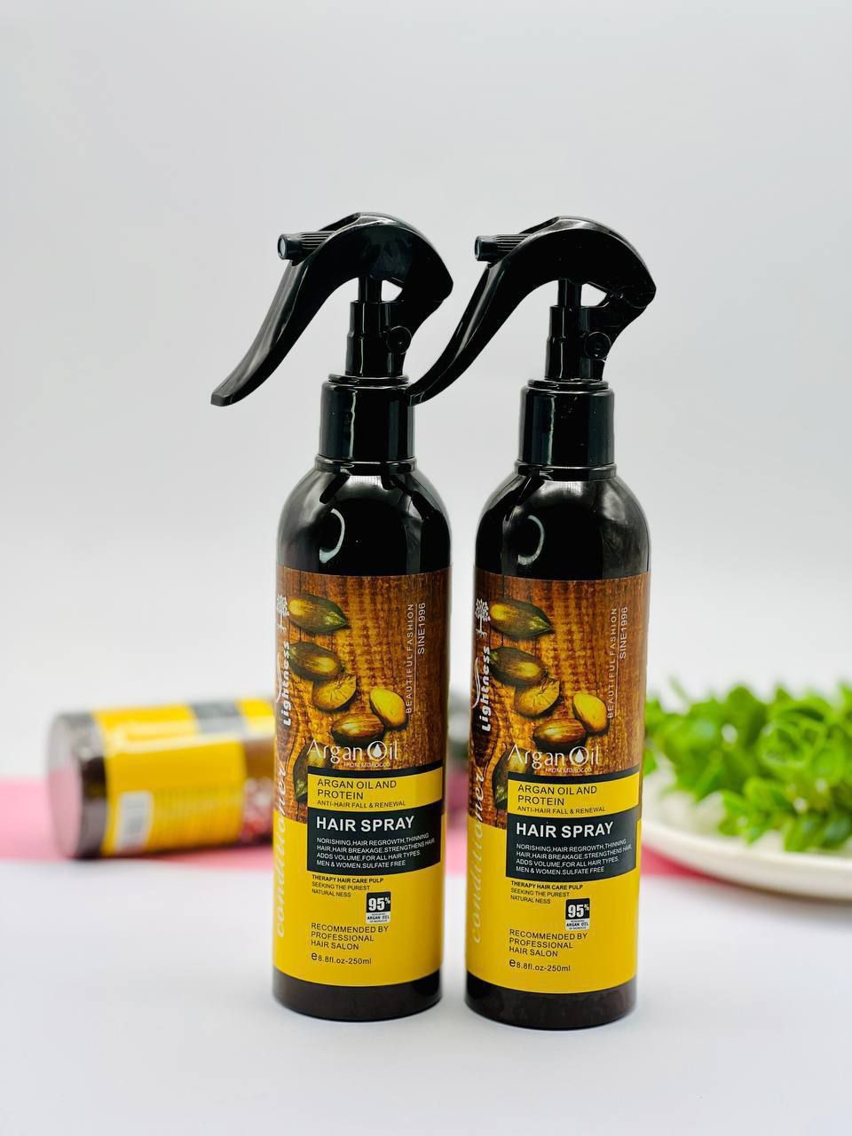 اسپری دوفاز مو حاوی روغن آرگان حجم ۲۵۰ میلی لیتر