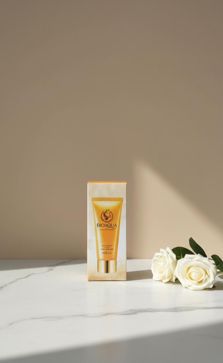 فوم شستشوی صورت و بدن روغن اسب