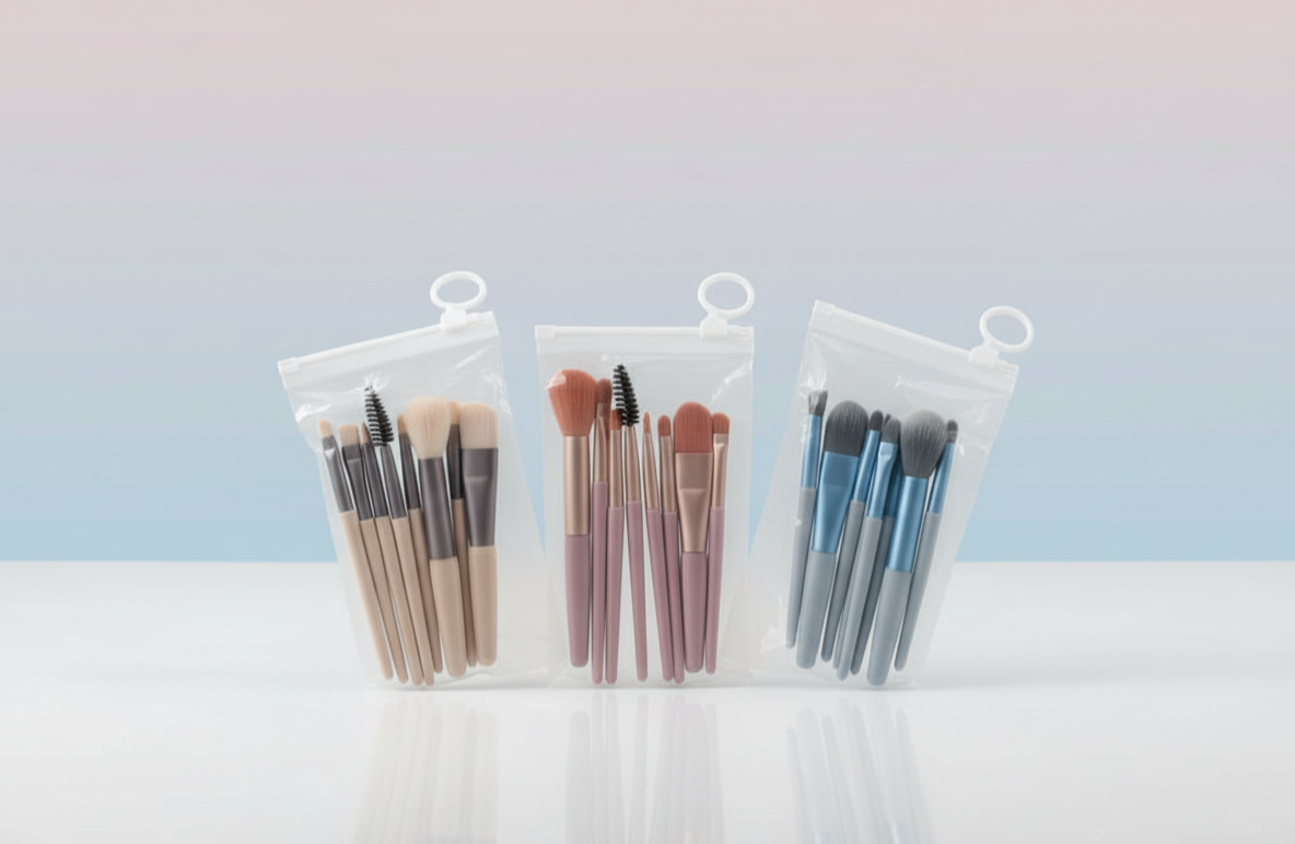 ست براش آرایشی پاستیلی